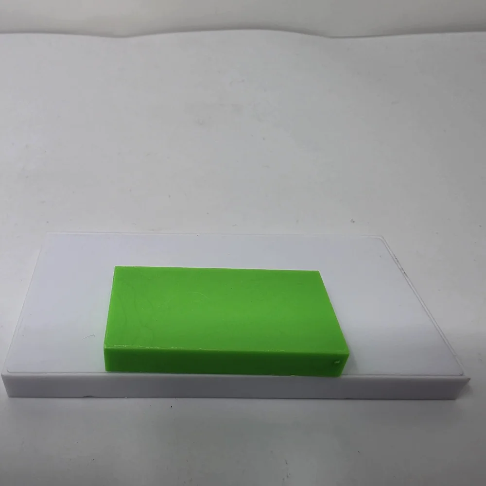 H5 Domino's Set Bright Colors Green Pink Blue Orange Larger White Block